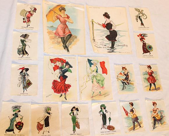 17 Zira Cigarette Silks Advertising Bathing Beauties (1 of 4)