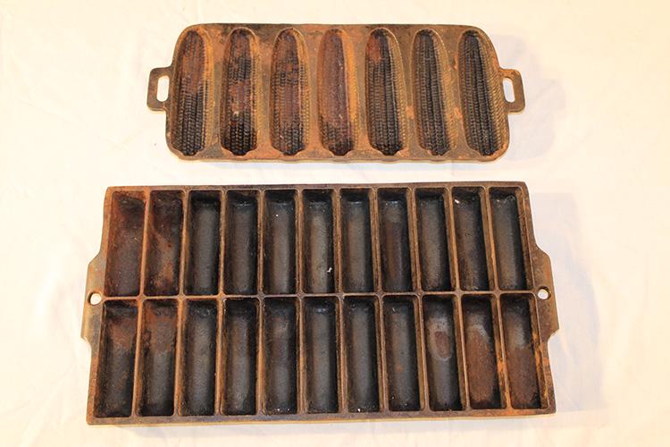 Griswold #23 Bread Stick Pan And Griswold #75 Corn Muffin Pan (1 of 3)