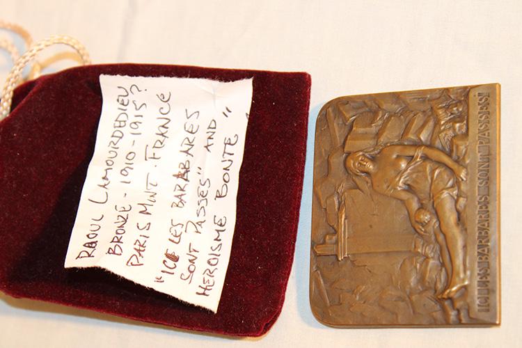 Fine French Bronze Plaque (1 of 4)