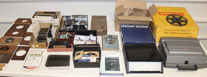 Antique View Finder, Projector And Antique Optical Pieces (1 of 7)