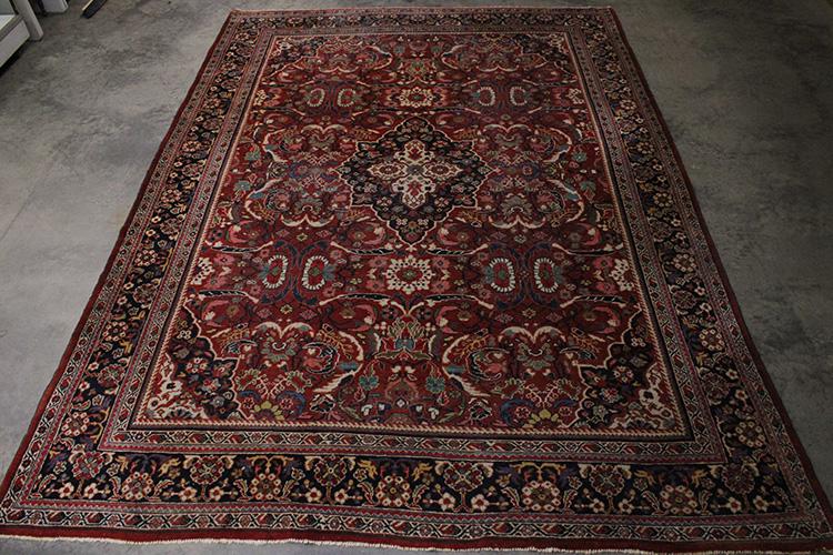 Nice Large Hand Made Estate Fresh Room Size Rug (1 of 5)