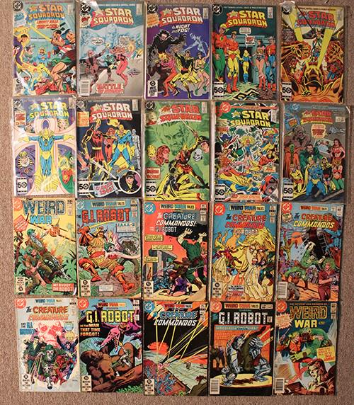 DC- The All-Star Squadron Comic Books (1 of 5)