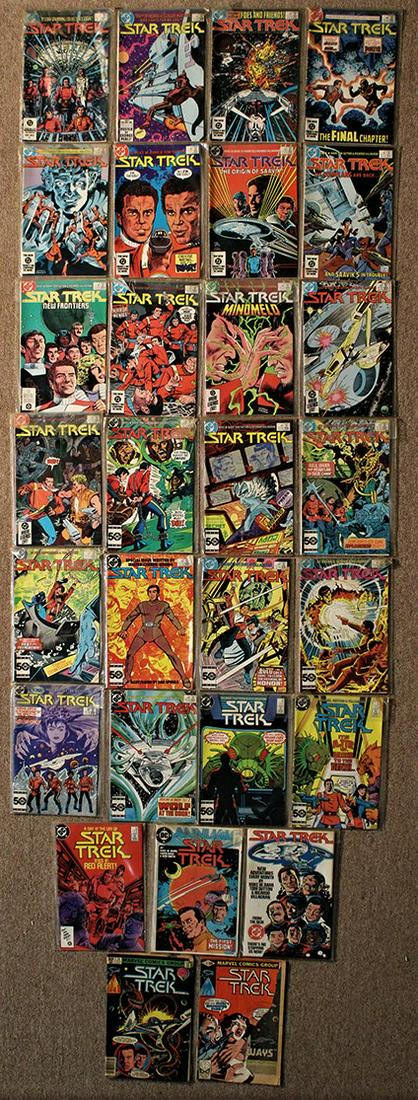 DC- Star Trek #1-14, 16-25, 27 Comic Books (1 of 10)