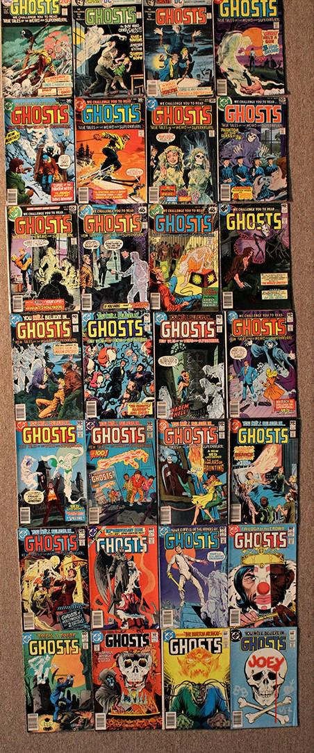 DC- Ghosts Comic Books (1 of 10)