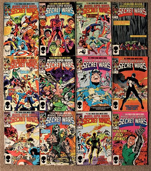 Marvel- Marvel Super-Heroes Secret Wars Comic Books (1 of 5)