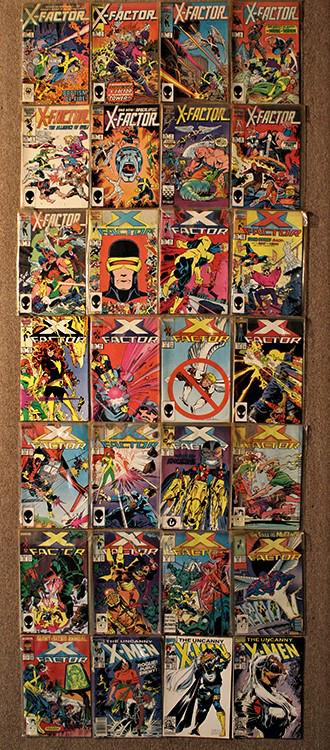 Marvel- The Uncanny X-Men Assorted Comic Books (1 of 8)