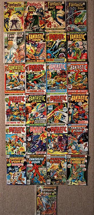 Marvel- Fantastic Comic Books (1 of 8)