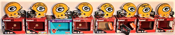 8 Nice Original Signed Helmets Green Bay Packers (1 of 6)