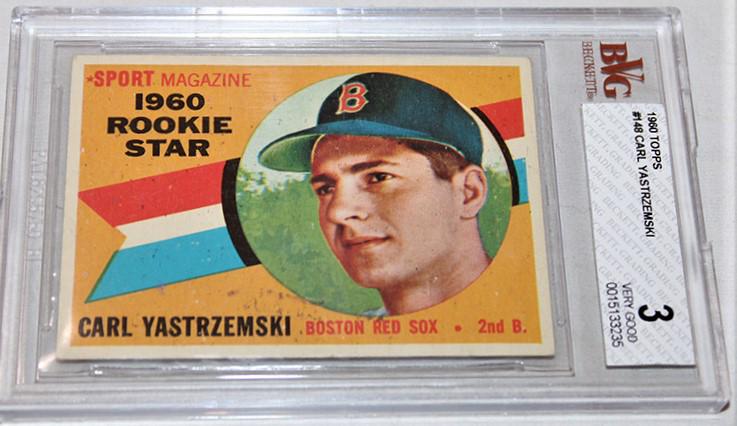 1960 Topps Carl Yastrzemski Rookie Star #148 (1 of 3)