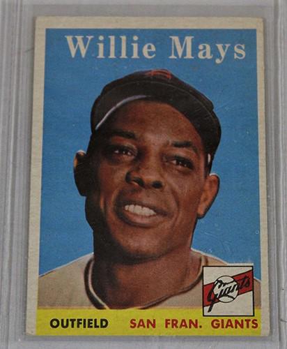 1958 Topps Willie Mays #5 Baseball Card (1 of 2)