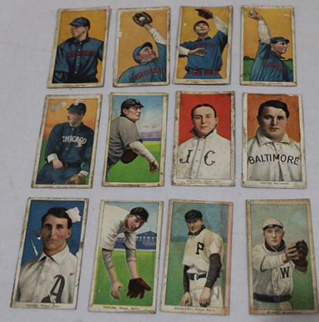 12 Original 1901-1911 Sweet Caporal Cigarette Baseball Cards (1 of 5)