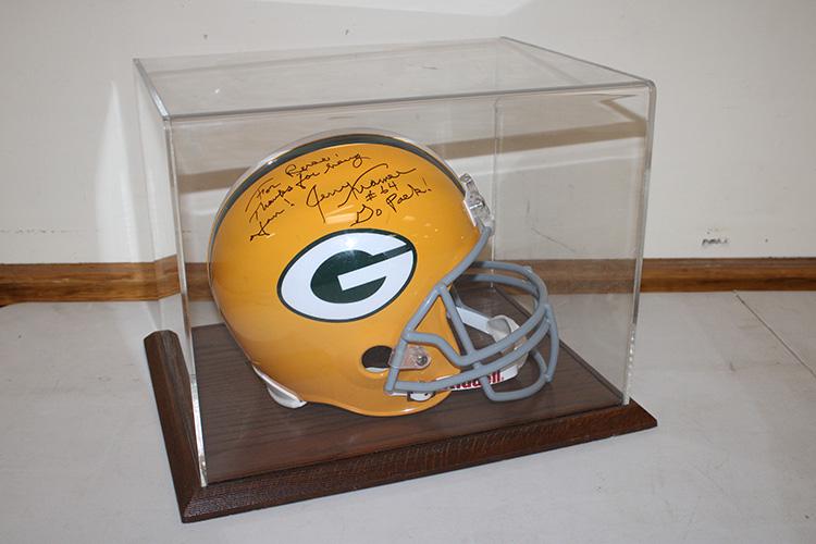 Full Size Signed Jerry Kramer Autographed Football Helmet (1 of 5)