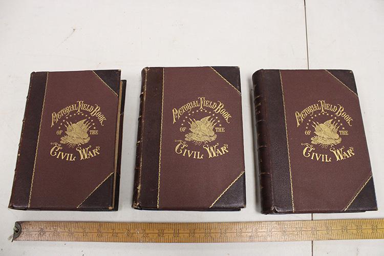 3 Volume Set Of Pictorial Field Books Of The Civil War 1878 (1 of 4)