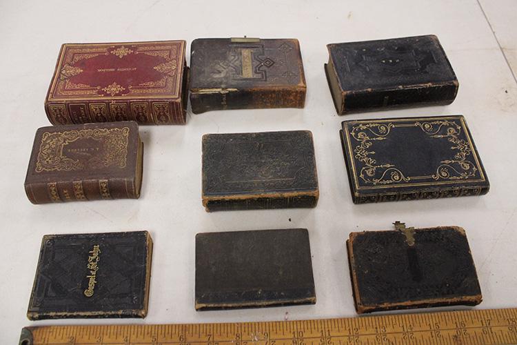 9 Early 19th C. Bibles (1 of 2)