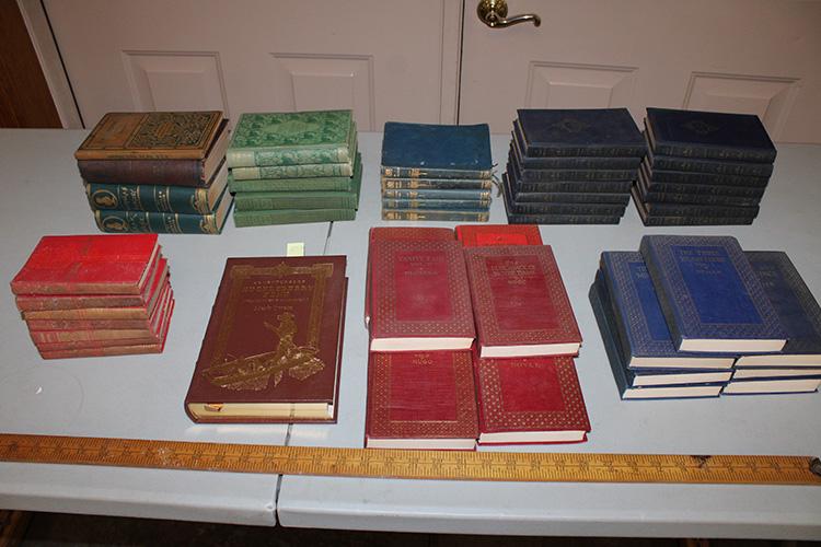 Books By Mark Twain, Dickens, Dumas, Hugo, Kipling, Perry, Etc. (1 of 6)