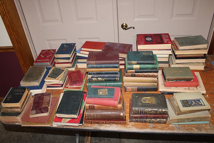 Large Lot Of Antique Estate Books (1 of 6)