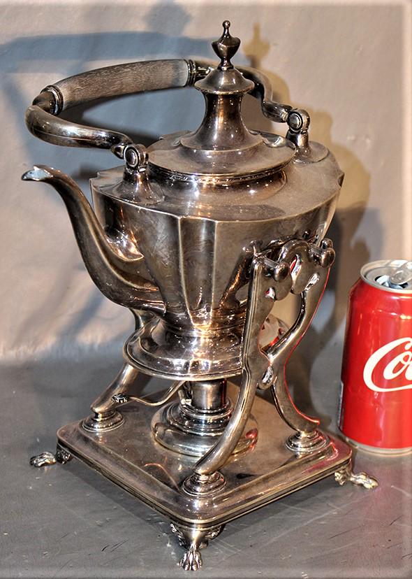 Signed Tiffany & Co. Sterling Top Tea Pot With Burner (1 of 5)