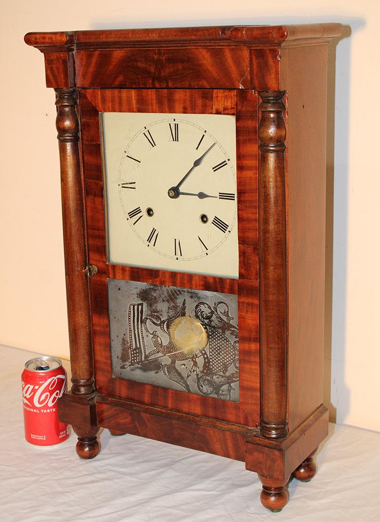 Early 19th C. Split Pillar Clock (1 of 4)