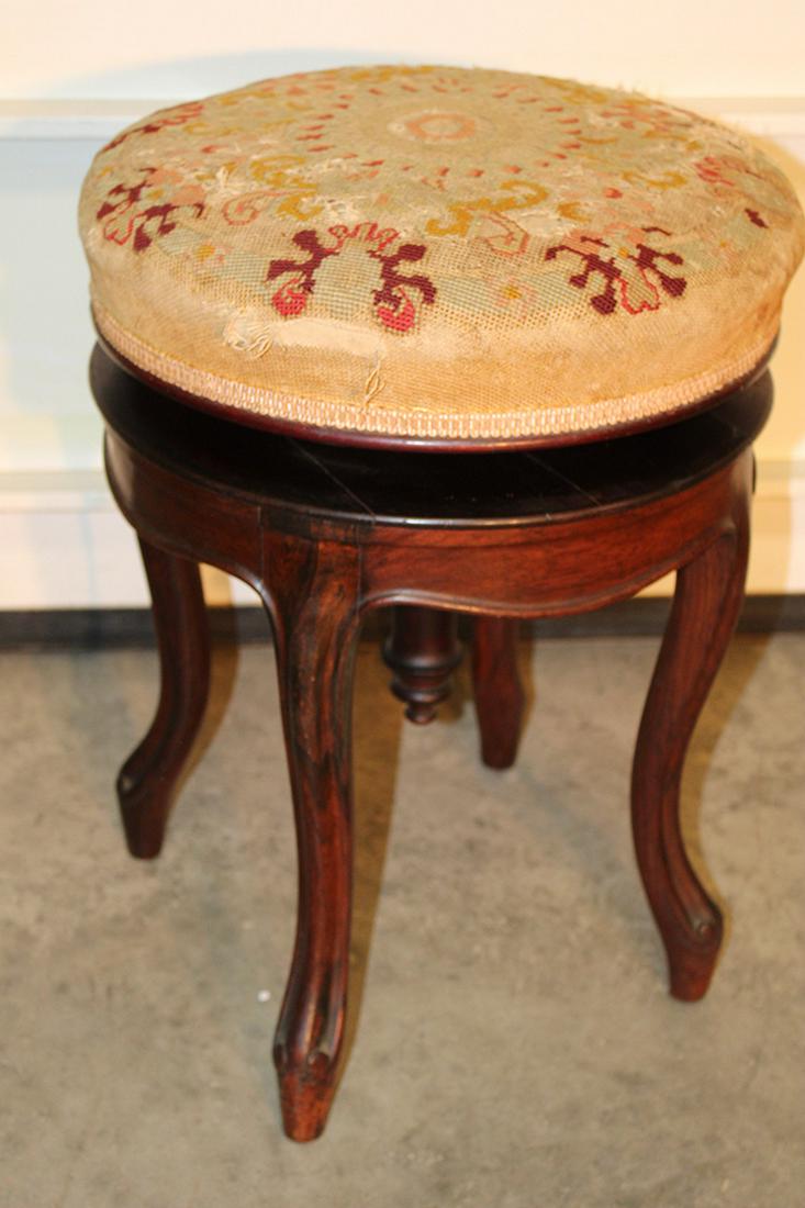 Victorian Rotary Organ Stool (1 of 5)