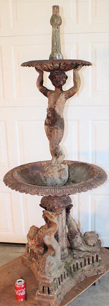 Antique Cast Iron Fountain (1 of 5)
