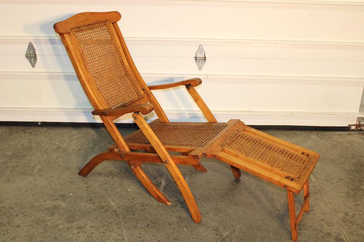Antique Folding Deck Chair (1 of 4)