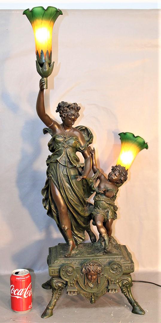 Wonderful Looking Contemporary Figural Lamp (1 of 5)