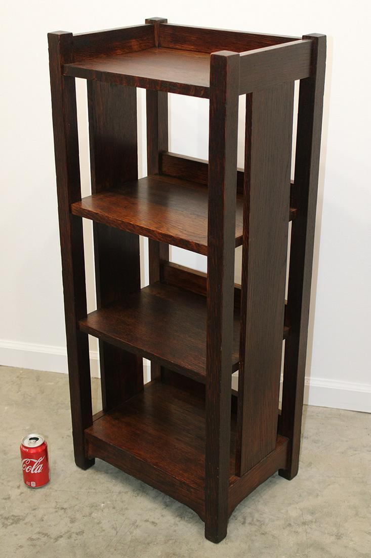 Mission Oak 4 Tier Stand, Probably Lifetime Or Stickley Bros #3201 (1 of 4)