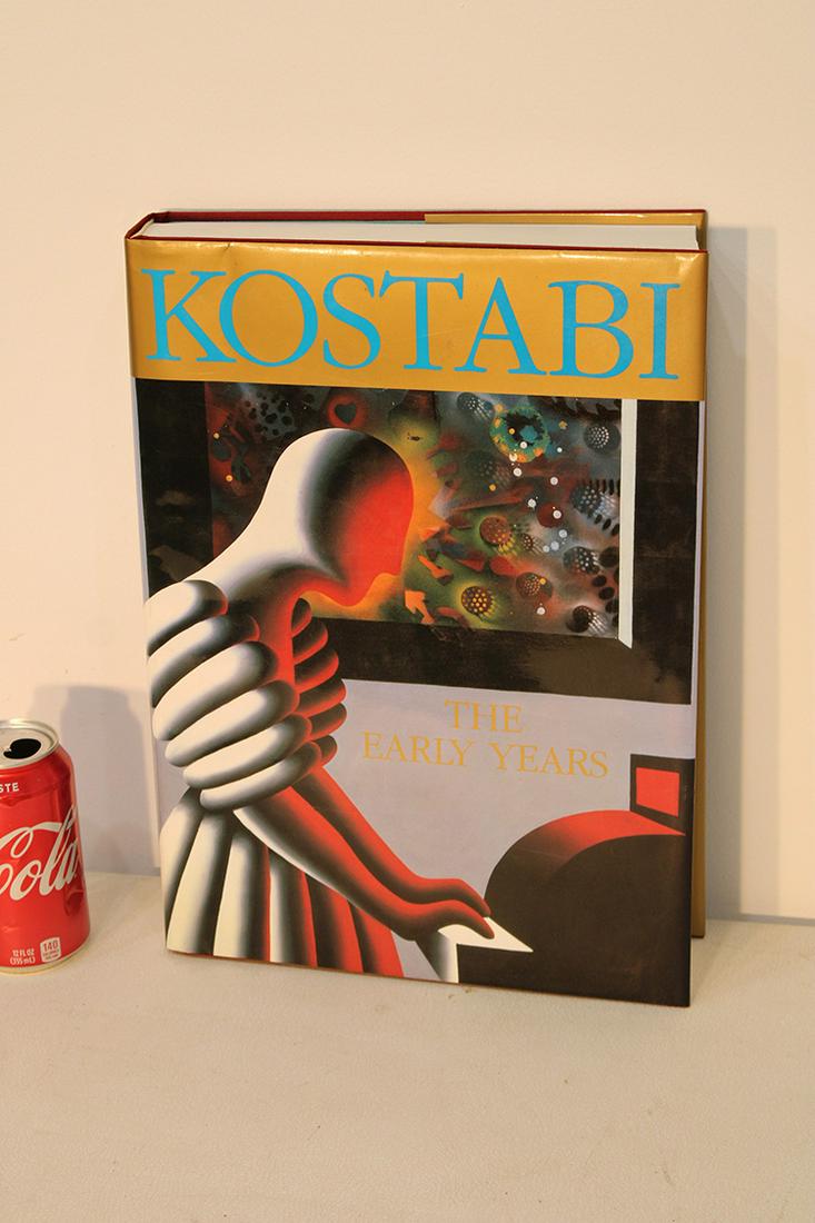 Kalev Mark Kostabi "The Early Years" Hardcover (1 of 3)