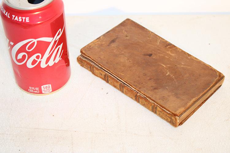 1749 Travel Of Tom Thumb With Pull Out Map Of England And Wales: 1749 travel of Tom Thumb with pull out map of England and Wales. Binding separated but nice for age, All 144 pages are there.
