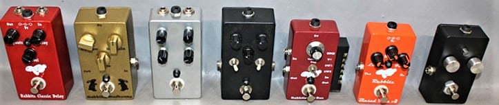 Group Of 7 Music Foot Pedals, Some Rabbitz (1 of 4)