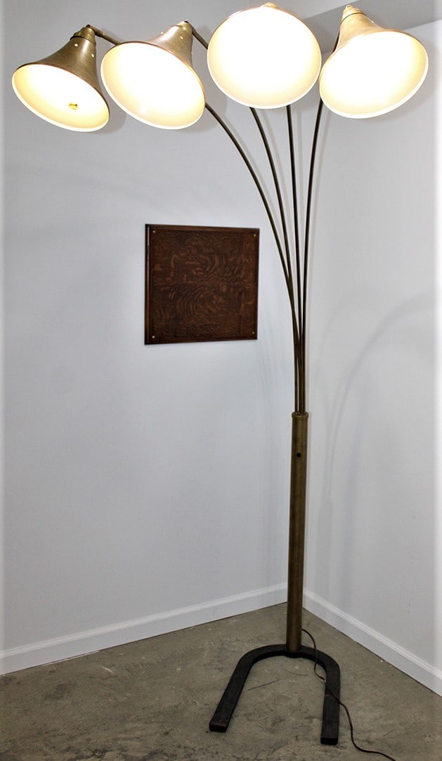 Large Mid Century Tree Floor Lamp (1 of 4)