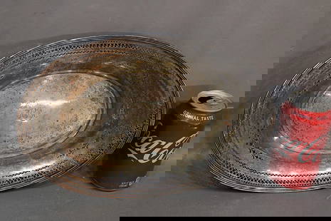 Signed Tiffany & Co. 12" reticulated sterling bowl 13.7 troy oz. Monogramed in nice condition. Needs: Signed Tiffany & Co. 12" reticulated sterling bowl 13.7 troy oz. Monogramed in nice condition. Needs polishing.