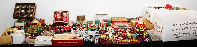 Large group of vintage Christmas bulbs, etc. All estate fresh, all sold in 1 large lot. (1 of 6)