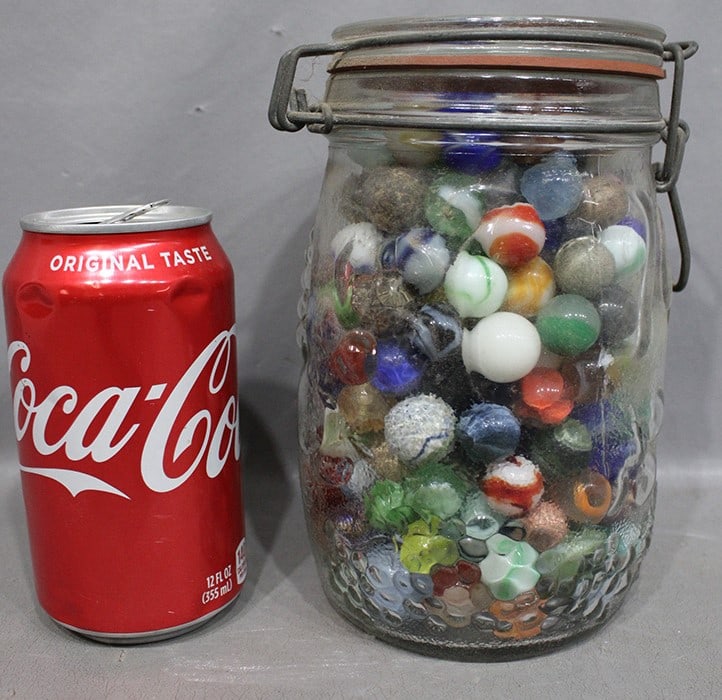 Group of estate fresh marbles. All nice antique marbles.: Group of estate fresh marbles. All nice antique marbles.