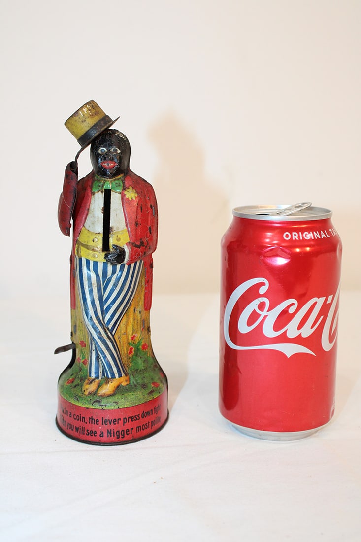 German Cross Leg Minstrel Mechanical Bank (1 of 4)