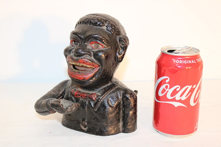 Working Mechanical Bank Jolly African American (1 of 5)