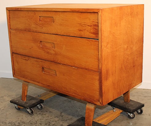 Birch Clifford Pascoe Mid Century 3 Drawer Chest (1 of 3)