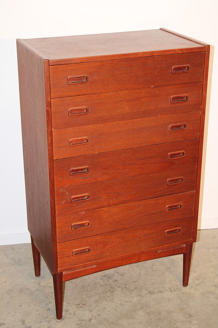 Mid Century Danish Signed Mogens Kold Teak Dresser (1 of 4)