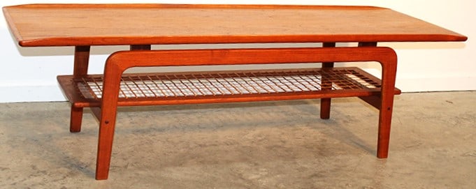 Teakwood Coffee Table In The Style Of Arne Hovmand Olsen (1 of 3)