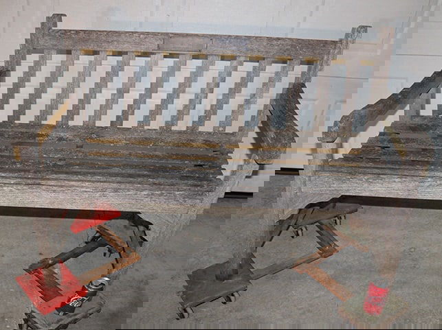 Smith And Hawken Teak Teak Bench (1 of 4)