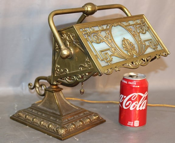 One Of The Nicest Solid Brass Desk Lamps (1 of 5)