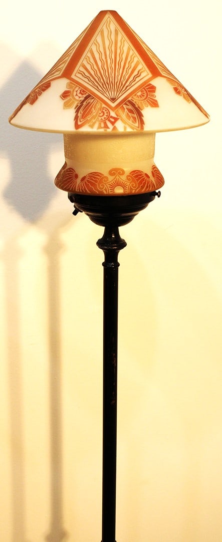 Awesome Bellova Art Deco Floor Lamp 52" Tall (1 of 4)