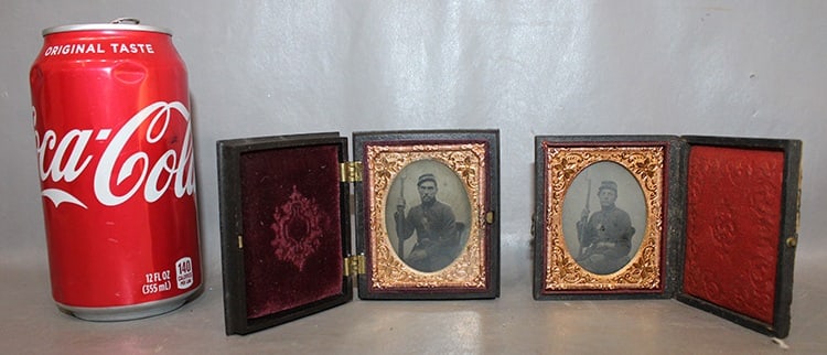 2 Estate Fresh Civil War Tin Types (1 of 5)