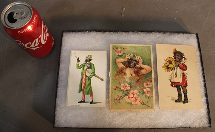 3 Nice Antique Colored Post Cards (1) Mechanical (1 of 5)