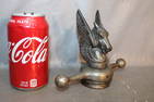 Rare Antique Car Hood Ornament With A Winged Horse