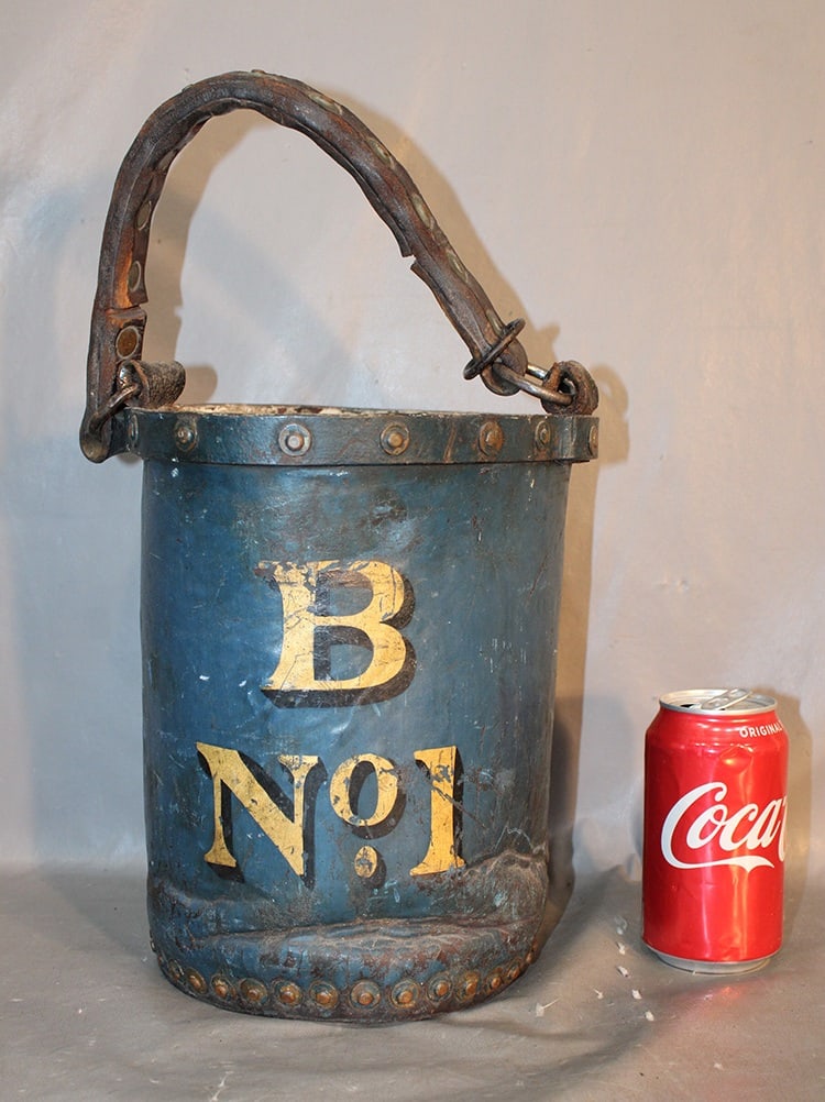 Wonderful 19Th C. Fire Bucket (1 of 4)