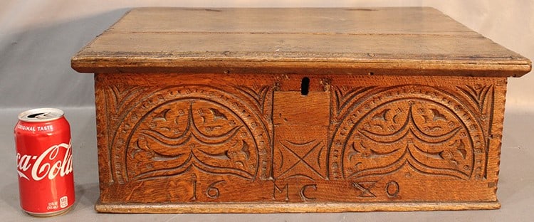 Super 17Th C. Continental Bible Box (1 of 7)