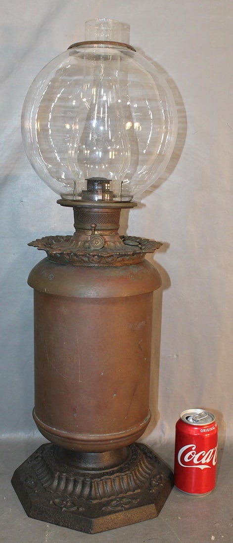 Large 27" Brass And Iron Piano Lamp (1 of 6)