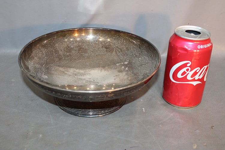 8 3/4" Tiffany Sterling Compote (Solid) 16 Ozt (1 of 3)
