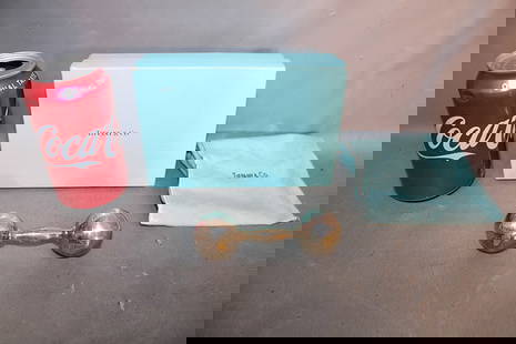 Awesome Signed Tiffany & Co. Sterling Silver Rattle: Awesome signed Tiffany & Co. sterling silver rattle in the original box. Not monogramed.